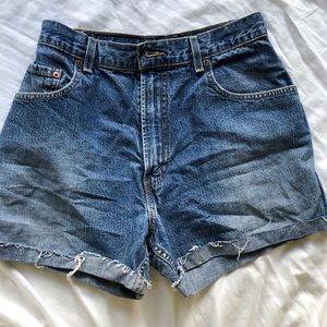 Levi’s Redone High Waisted Jeans Shorts